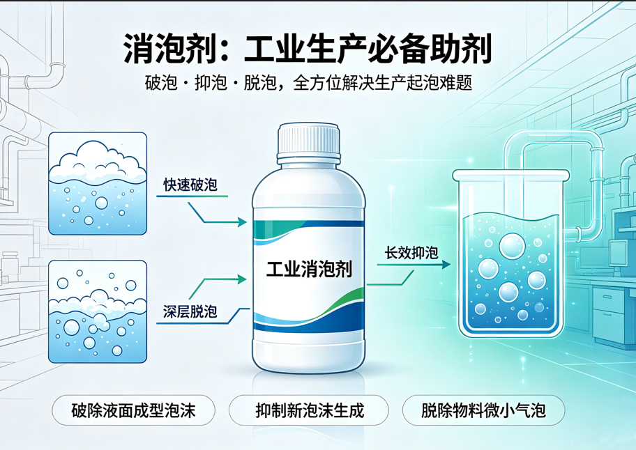 消泡劑三大功能圖