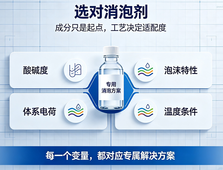 選對消泡劑
