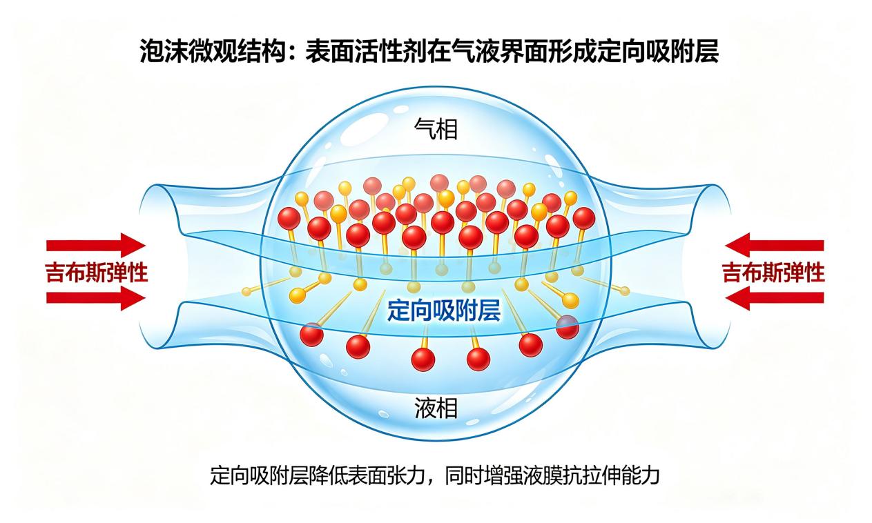 泡沫穩(wěn)定性受什么影響
