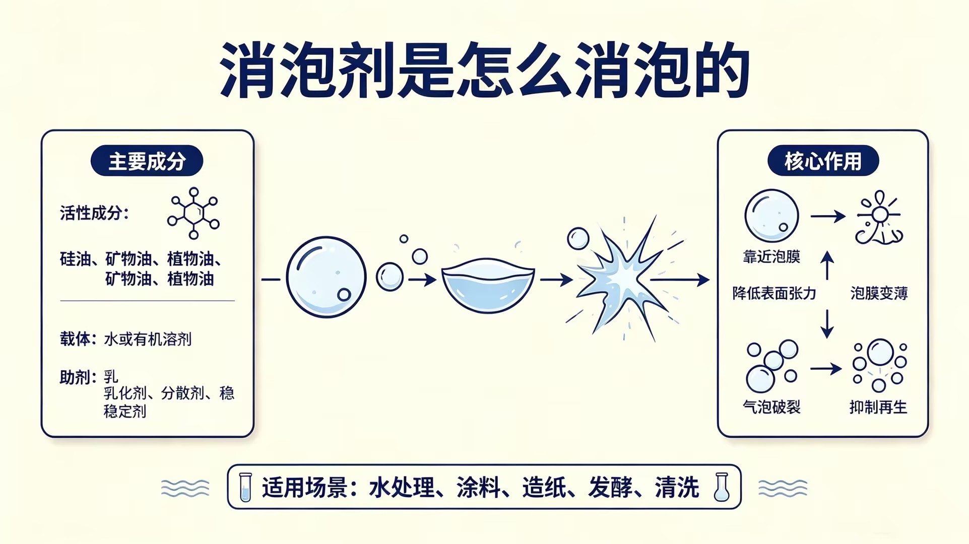 消泡劑的組成成分