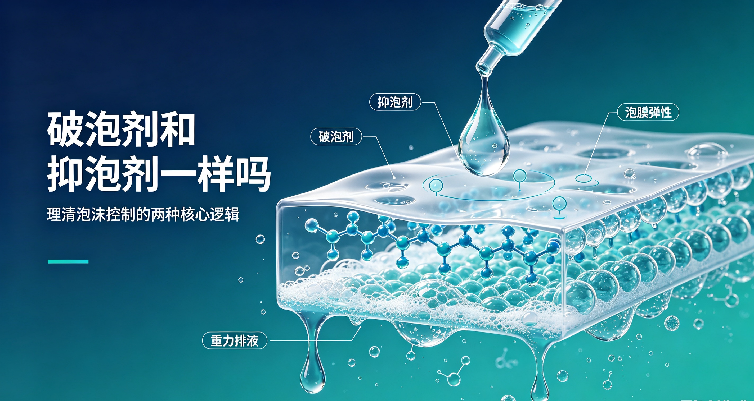 破泡劑與抑泡劑的區別