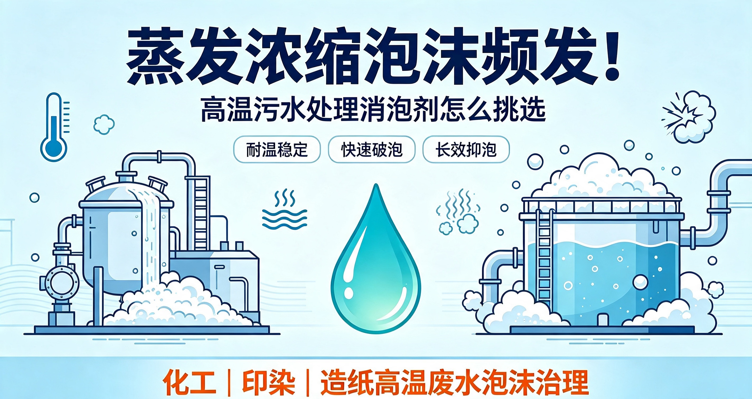 高溫污水處理消泡劑
